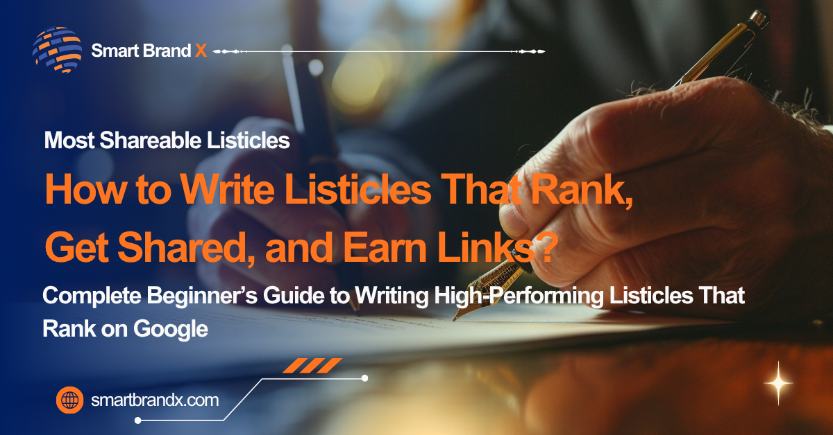How to Write Listicles Content That Ranks, Gets Shared, and Earns Links